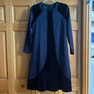 Possible 90s velvet detailed dress best for M